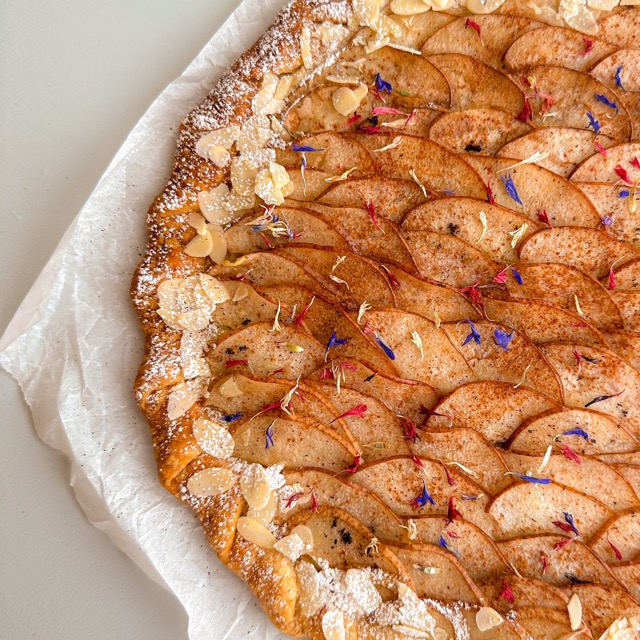 Pear Cinnamon Galette