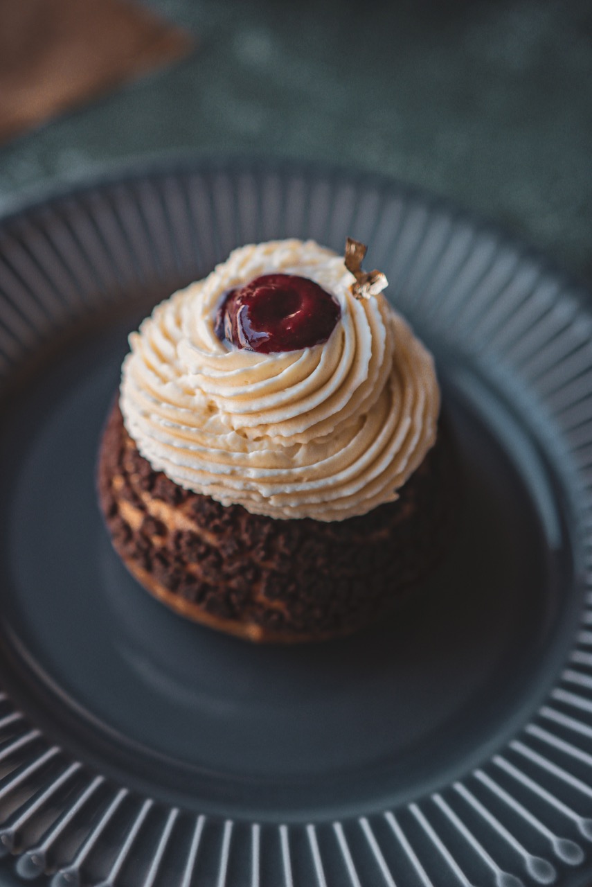 Black Forest Choux - Miss Confections